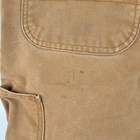 Carhartt Men's brown pants canvas work carpenter 38 x 30 staining - Picture 11 of 13